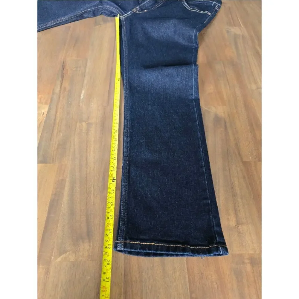 Levi's 513 Slim Straight Jeans Mens Blue Denim 36x30